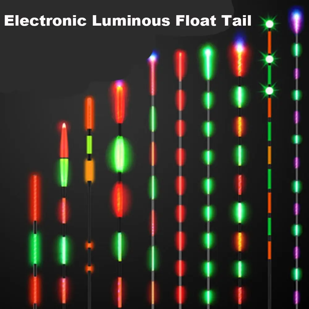 

Оптоволоконный электронный плавающий хвост, привлекательный фотоэлемент, дневной и ночной индукционный светящийся поплавок