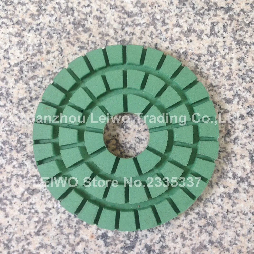 Сверхмощный Алмазный полировальный Коврик для пола влажный 8 дюймов круг