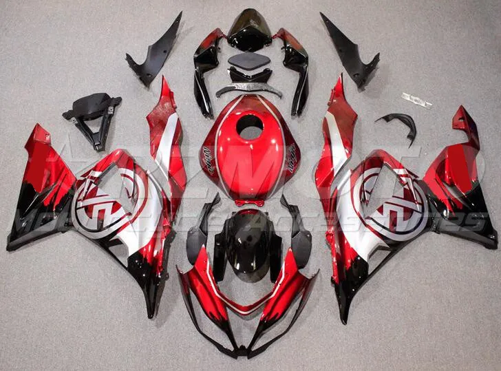 

Новый комплект обтекателей из АБС-пластика с добавлением крышки резервуара для kawasaki Ninja ZX-6R ZX6R 2013 2014 2015 2016 2017 2018 набор обтекателей красного и ...