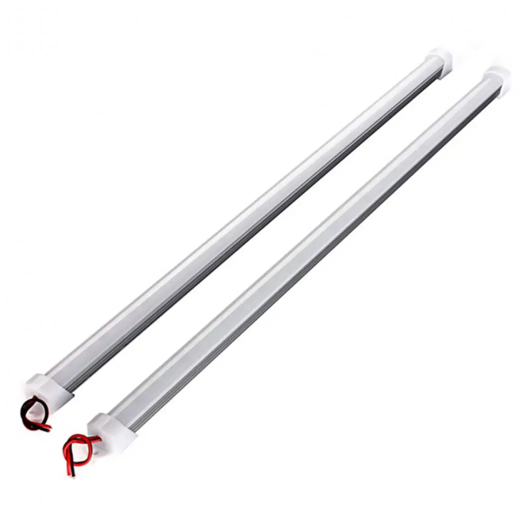 50 см DC 12V 11W 5630 SMD 36 светодиодный светильник с жесткой прокладкой крышкой и