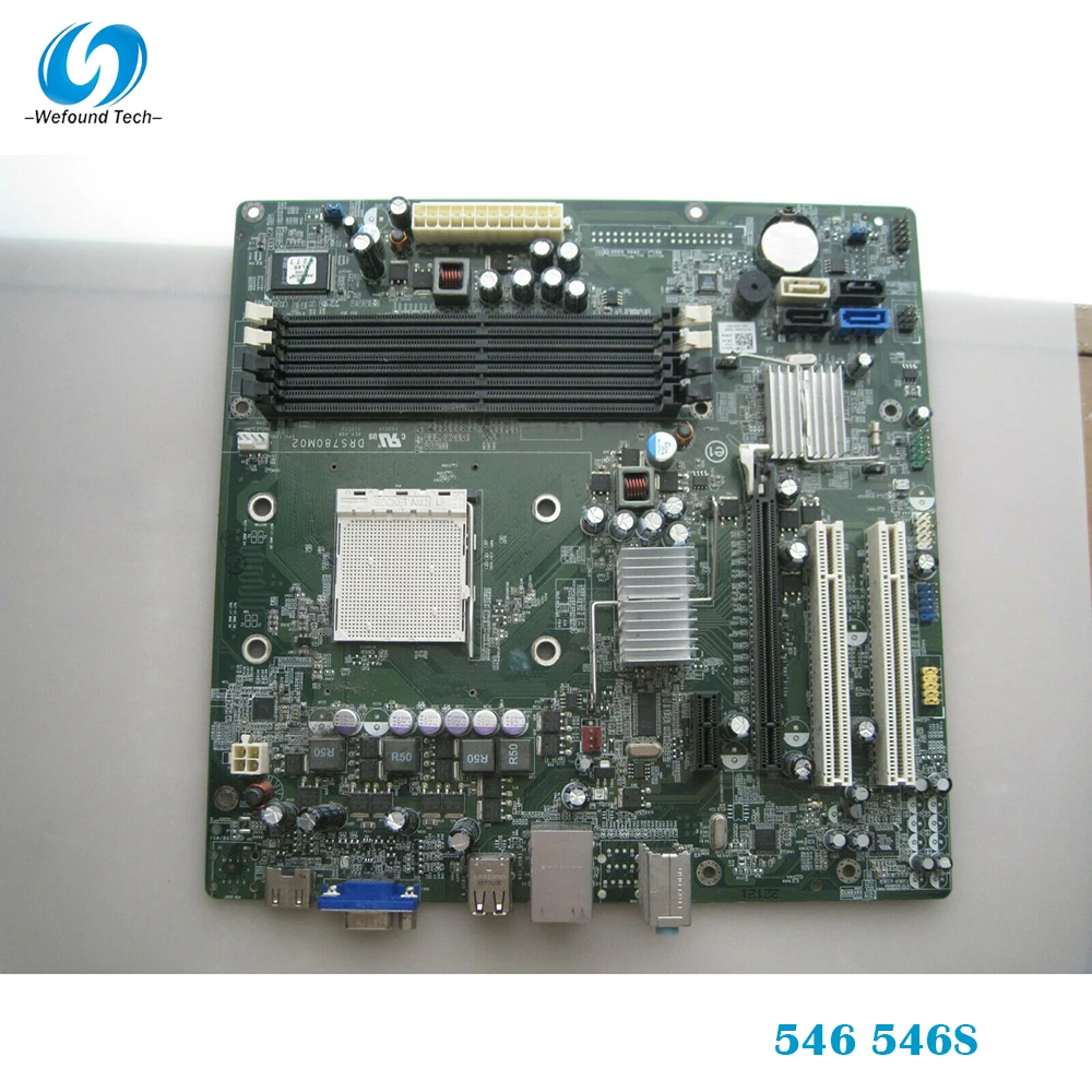 

100% Working Desktop Motherboard for DELL Inspiron 546 546S AM2 F896N 0F896N DRS780M02 F896N Mainboard Fully Tested