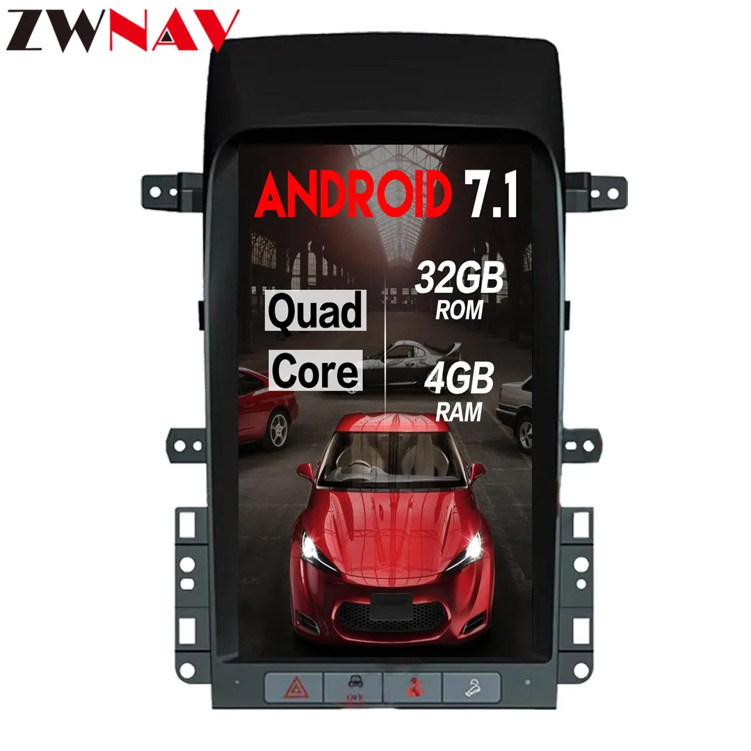 Tesla стиль Android 7,1 большой экран автомобильный DVD для Chevrolet Captiva 2008-2012 Авто Аудио Видео Радио Стерео gps навигация 1din карта