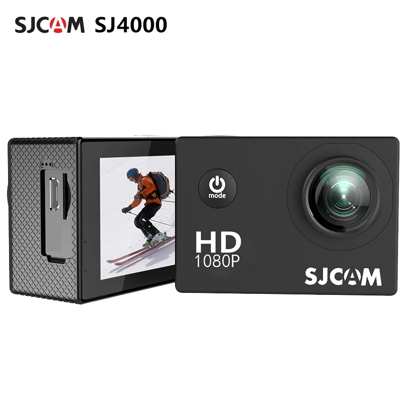 Оригинальная Экшн камера SJCAM SJ4000 Спортивная DV 1080P Full HD 2 0 дюйма экран для дайвинга