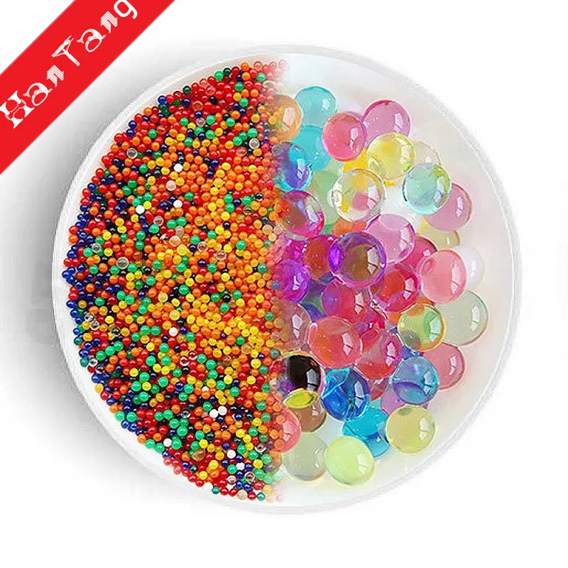 500/1000 шт (10/20g) с украшением в виде кристаллов и кристалликами почвы гель полимера