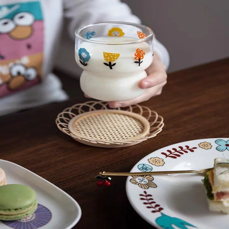 Подставка из бамбука ручной работы в скандинавском стиле домашнее украшение для