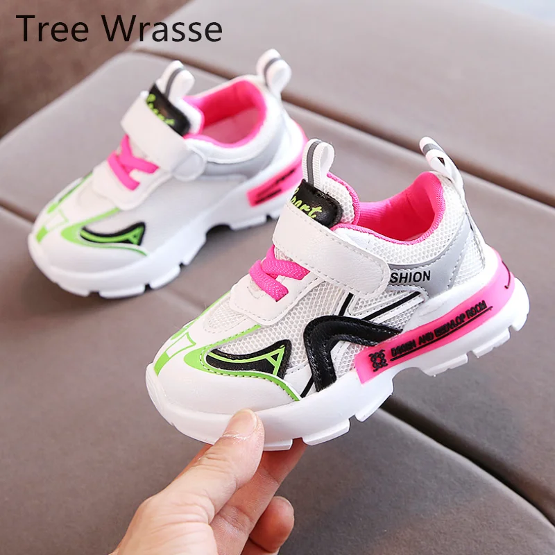 

Baby Casual Shoes 2020 Autumn New Boys Sports Shoes High Quality Girls Non-Slip Running Shoes For Children Tree Wrasse