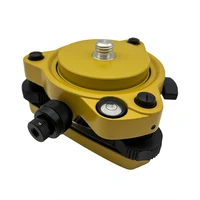new yellow gps carrier fixed adapter with 58 thread tribrach with optical plummet compatible total station gps gnss