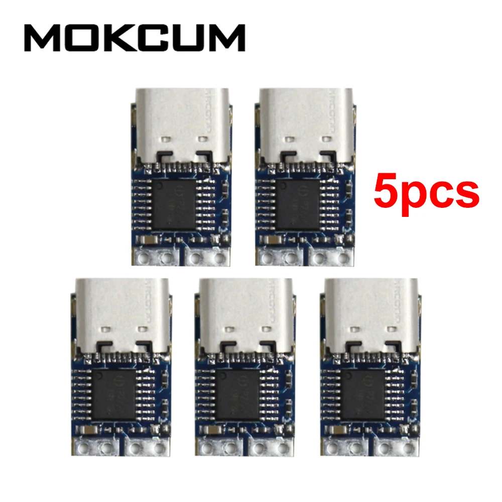 

5 шт. PD Decoy 12 В PD2.0/3,0 к DC триггерному адаптеру, зарядная плата 100 Вт, зарядная плата для ноутбука