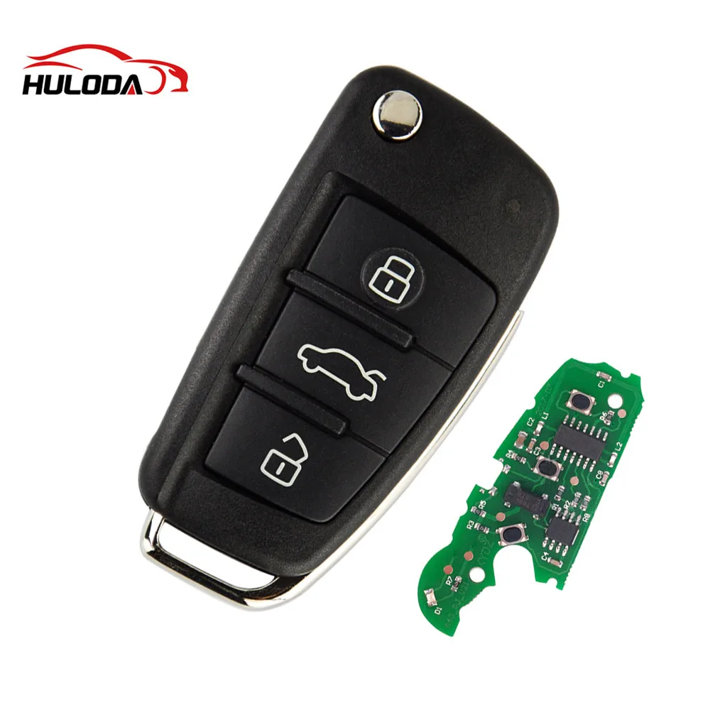 Пульт дистанционного управления для Audi A4 433 МГц 8EO837220L 8EO837220T 8EO837220F 8EO837220G 8EO837220H