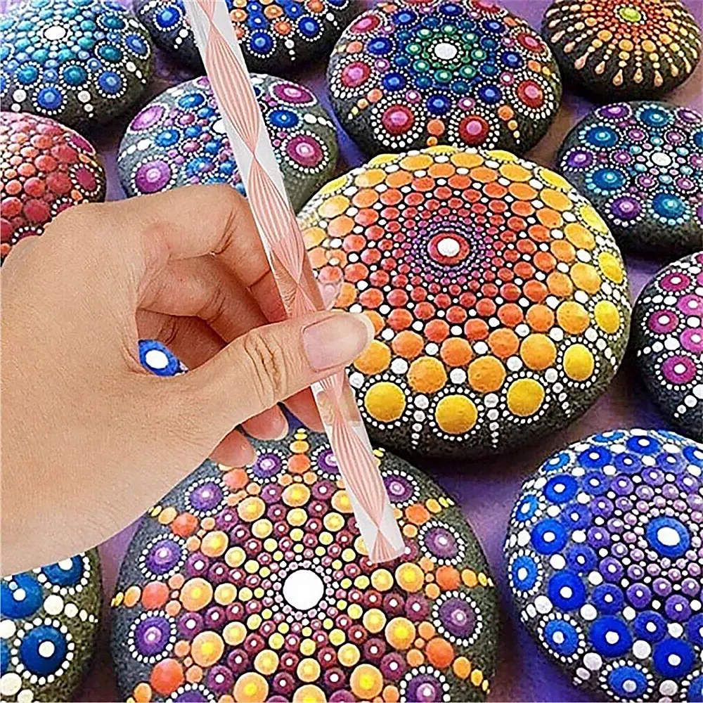 Набор инструментов для раскрашивания мандалы 27 шт. инструменты деревянных пород