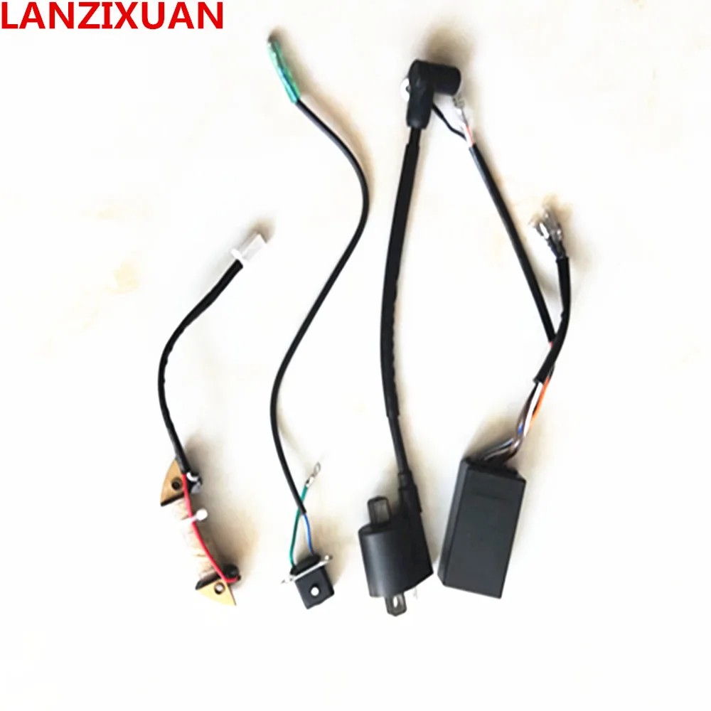 HangKai 2-strok 5-6 л.с. Подвесные/Подвесные Двигатели/лодочные моторы/Система зажигания катушки gnition