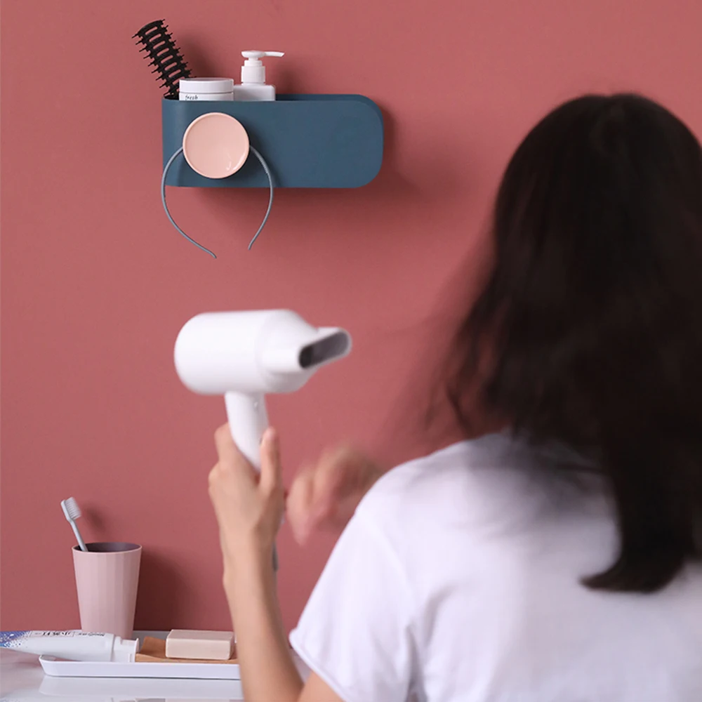 Новый держатель для фена настенная сушилка волос подвесная стойка с