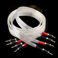 hifi nordost silver plated speaker cables banana plug 2 to 2 connector audio amplifier cd dvd player speaker cable