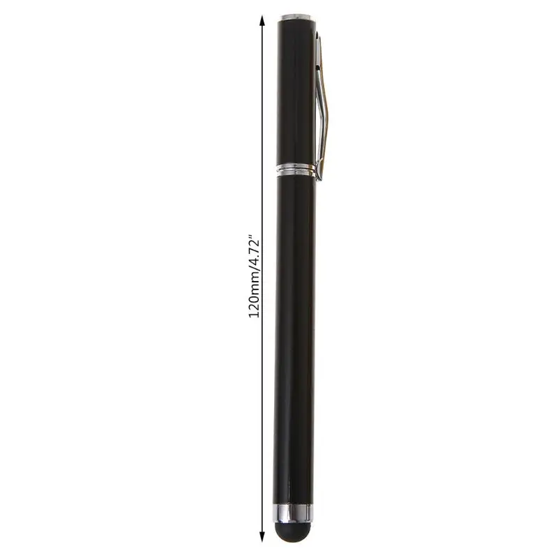 

2 in 1 Capacitive Pen Touch Screen Hand Writing Stylus Smart Phone Tablet for iPad Mini X6HA