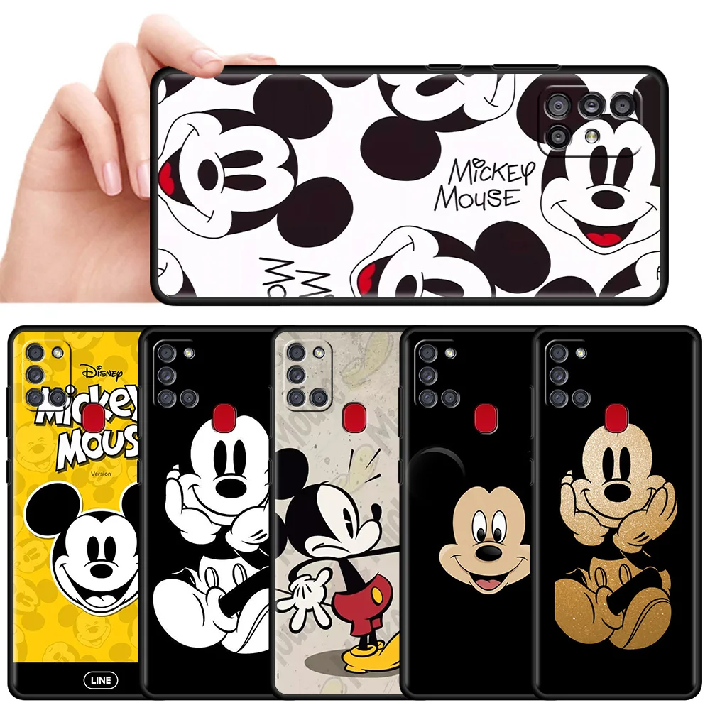 

Аниме Микки Маус чехол для Samsung Galaxy A12 A21s A32 A31 A11 A02s A22 A03s ТПУ противоударный чехол для телефона мягкий силиконовый чехол