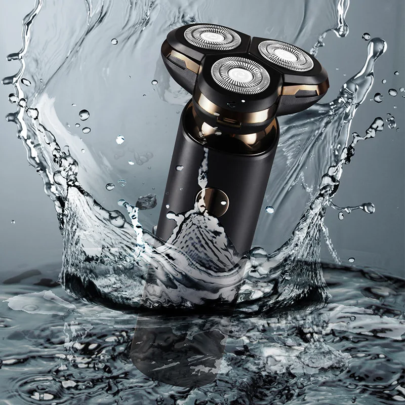 

2021 Newest 4 In 1 Electric Shaver 3D Floating Head Facial Brush Beard Trimmer Nose Trimmer Sets For Man Christmas Gift