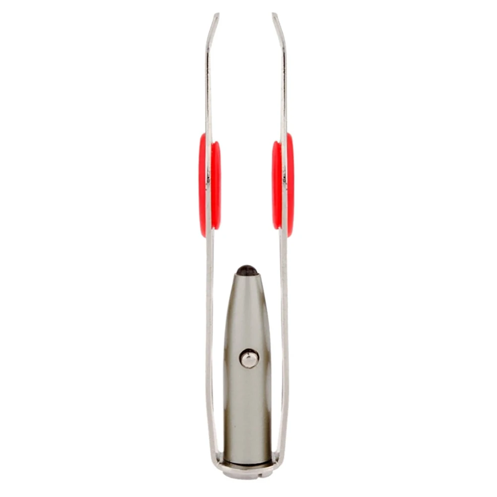 

Tweezers With Light Stainless Steel Eyebrow Tweezer Hair Removal Spotlight Eyelash Tweezer Professional Beauty Tools Illuminate