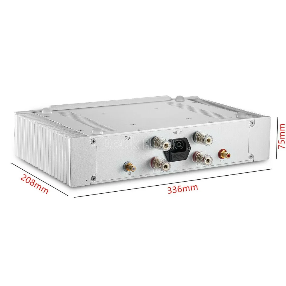 Nobsound Hi-end чистый класс A одиночный 2,0 канальный усилитель аудио HiFi усилитель мощности капот 1969 схема 8 Вт* 2