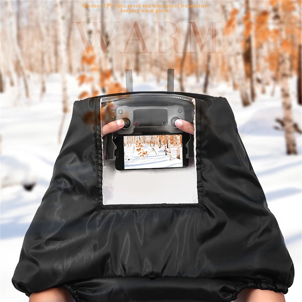 Передатчик дистанционного управления ветрозащитная теплая перчатка для DJI Mavic Mini