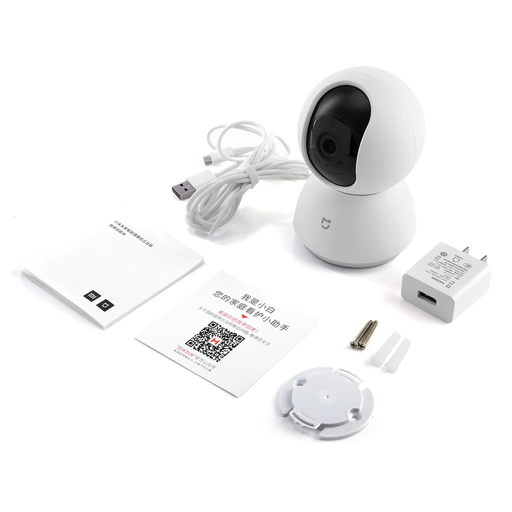 Обновленная версия оригинальная умная ip камера Xiaomi веб 1080P WiFi панорамирование