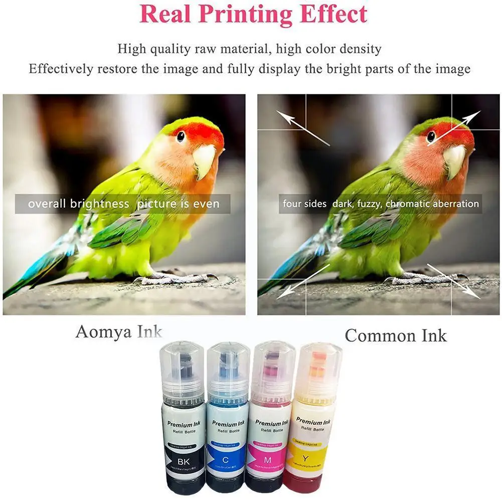 

Подходит для принтера Epson ink 004 002 L3118 L4168 L4158 L3119 L3158 L5U7