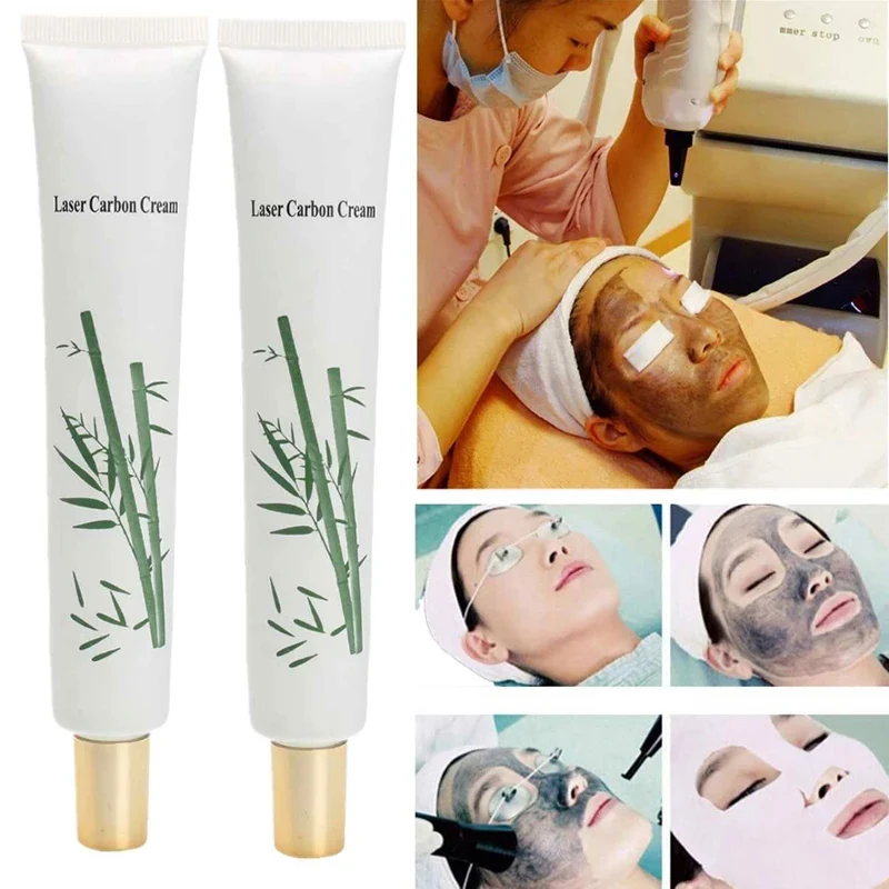 

ND Yag Laser Skin Rejuvenation Cream Natural Carbon Powdered Gel for Laser Treatment Active Face Whitening 50g SANA889