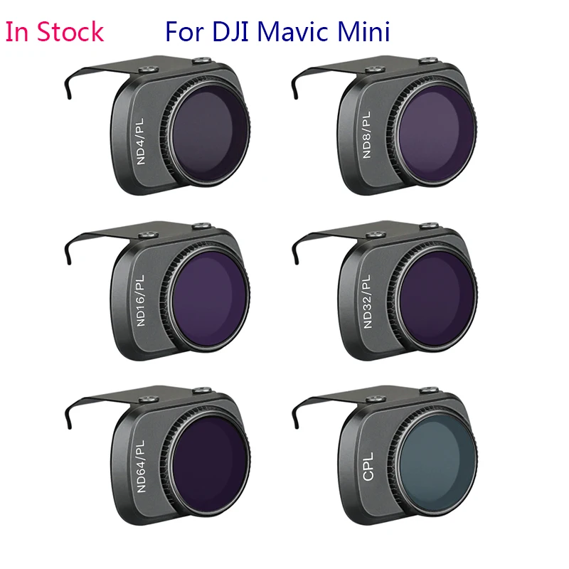 Mavic Mini фильтр для дрона ND PL Регулируемый алюминиевый сплав CPL ND8 ND16 ND32 ND64 Dji Drone