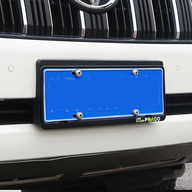 CarManGo для Toyota Land Cruiser Prado 150 2010 2019 автомобильный Стайлинг номерной знак бирка рамка