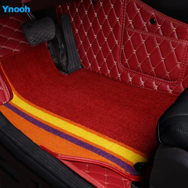 Ynooh автомобильный коврик для nissan leaf x trail t30 t31 navara d40 almera n16 первоклассный p12 terrano teana