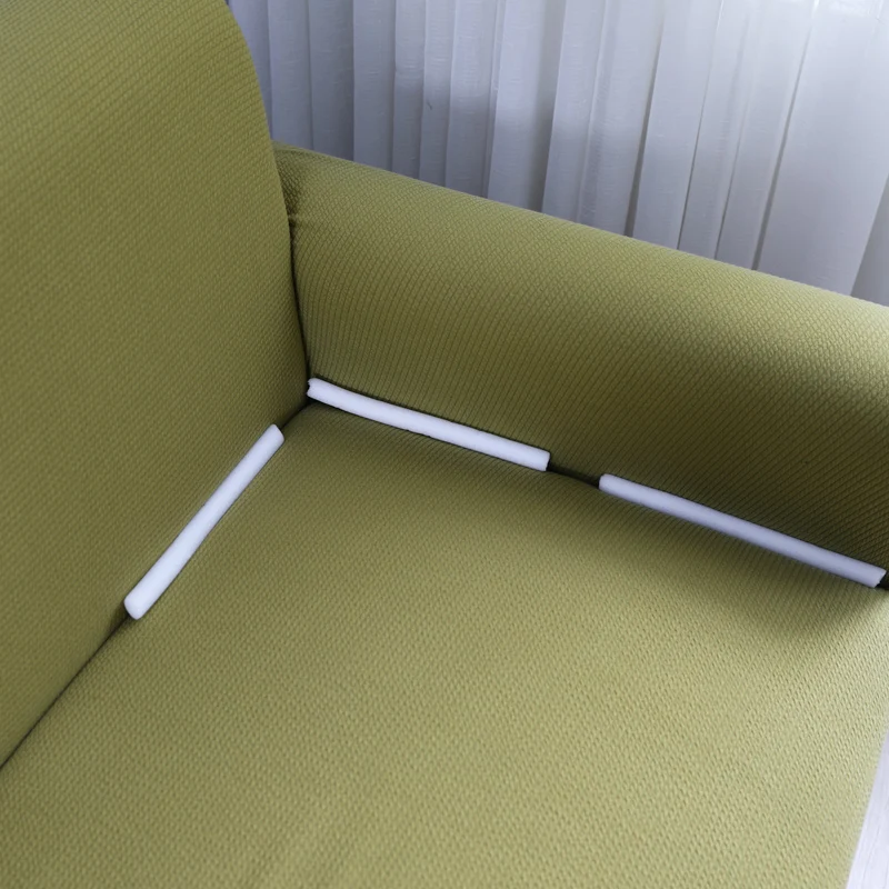 Короткое коричнево зеленое покрытие дивана набор для гостиной покрывало на