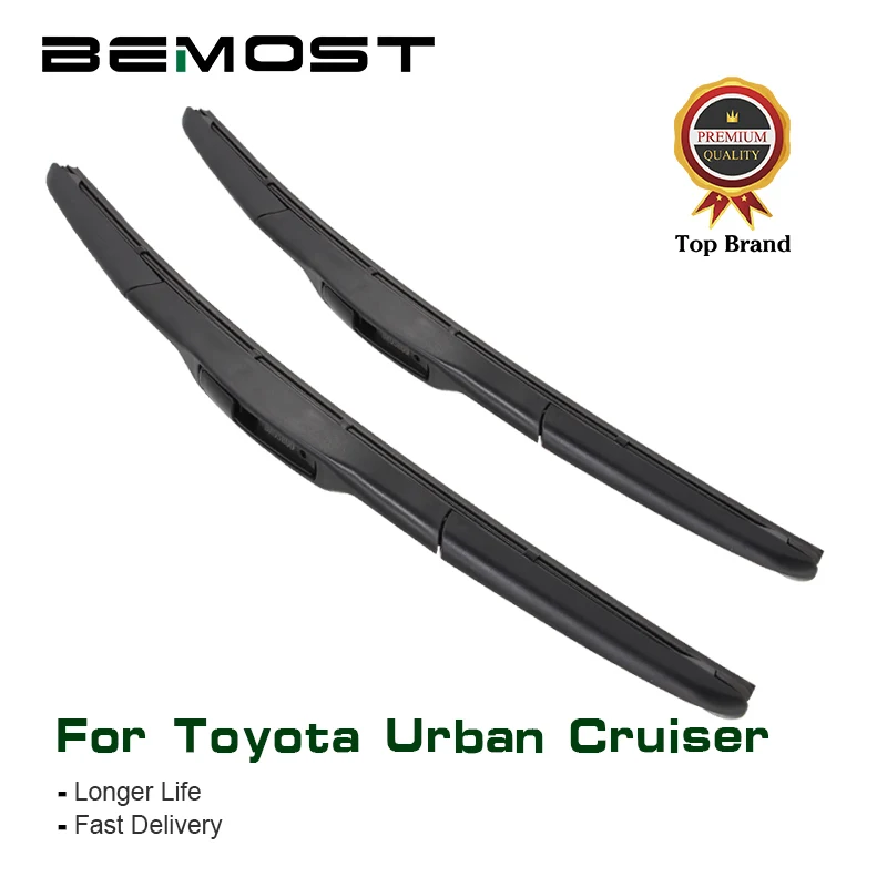 

BEMOST Car Windscreen Wiper Blade For Toyota Urban Cruiser Fit Hook Arms 2009 2010 2011 2012 2013 2014 2015 2016 Accessories