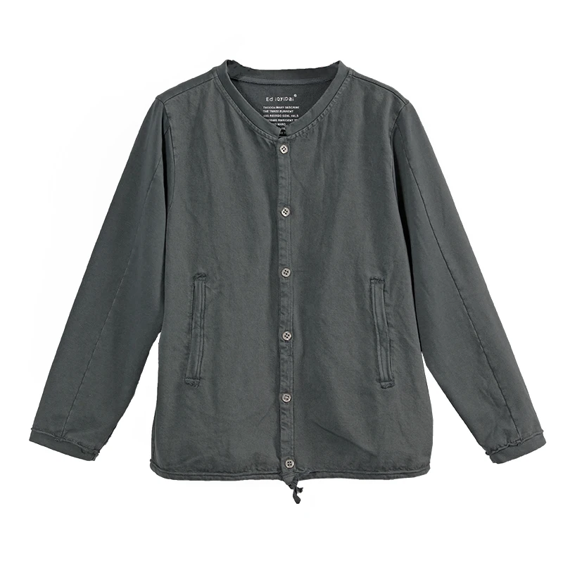 Cotton Women Jacket Original 2019 Spring Autumn Loose Thin Cardigan Long Sleeve Tops For | Женская одежда