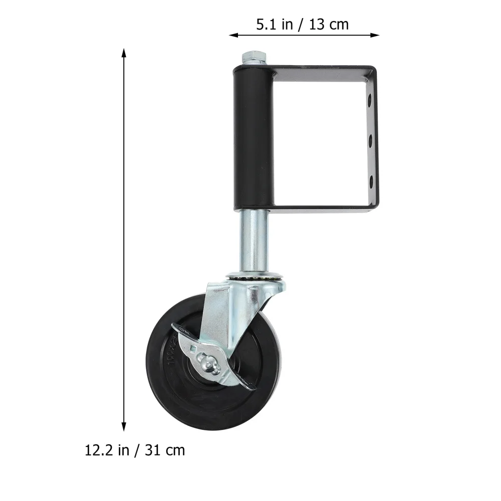

1 Set Spring-Loaded Gate Caster Practical Gate Wheel Heavy Duty Gate Caster