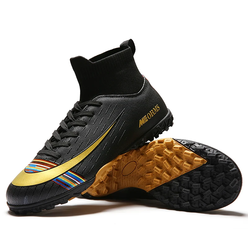 Высокие мужские футбольные бутсы комнатные тренировочные кроссовки газон