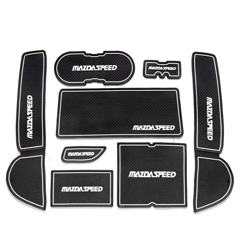 8 шт./компл. автомобильные аксессуары слот для ворот коврик резиновая