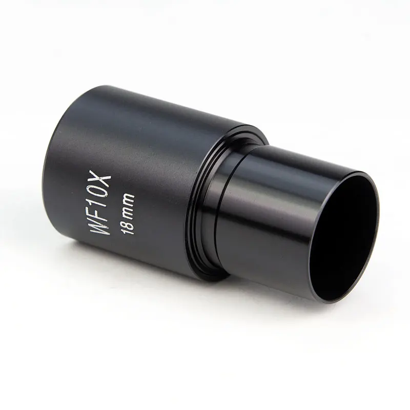 1 шт. WF10X/18 мм крепление 23 2 Биологический микроскоп широкоугольный окуляр с весом |
