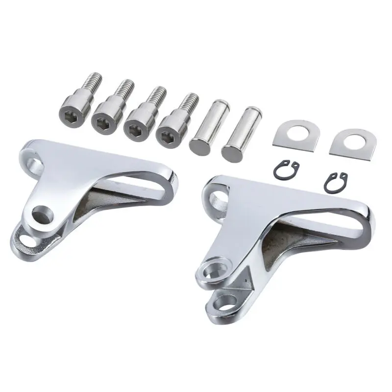Motorcycle Rear Passenger FootPegs Footboard Mounts For Harley Touring Road King Electra Glide 1993-2020 | Автомобили и мотоциклы
