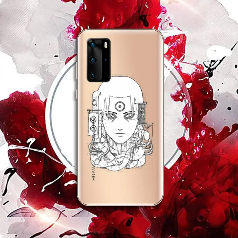 

funny cute anime naruto painting Phone Case Transparent for Huawei P honor 8 10i 20 30 40 smart 2019