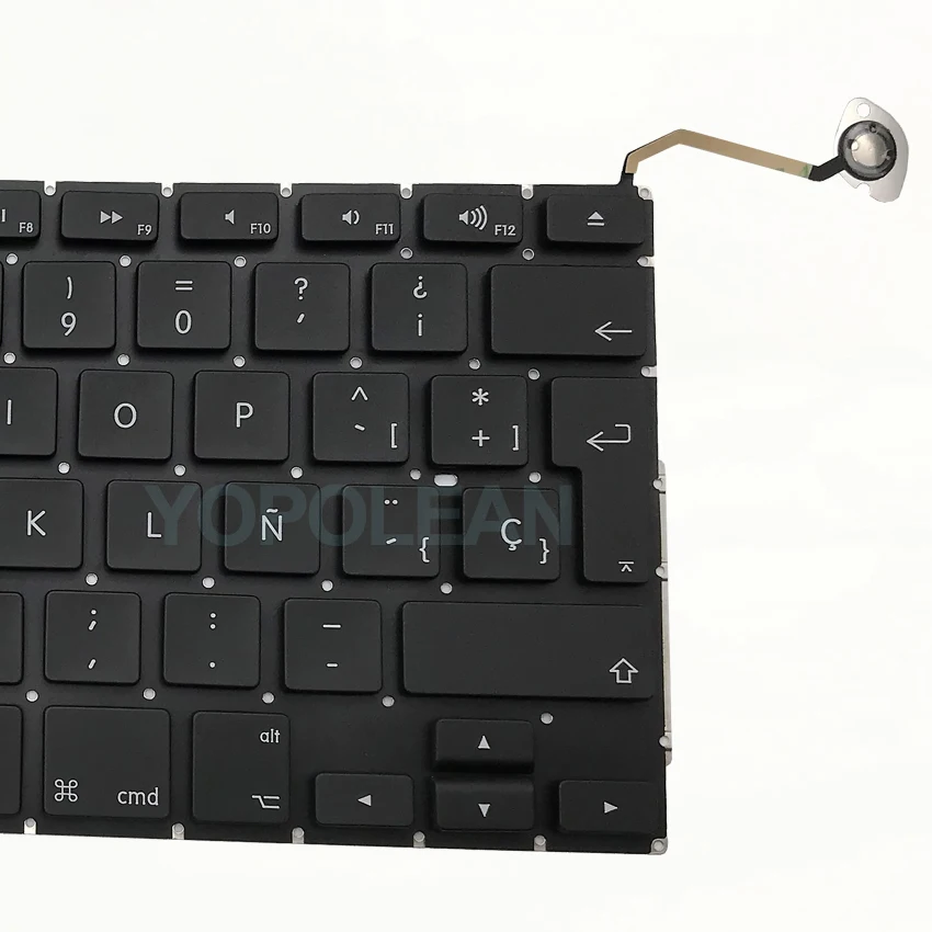 Новая испанская клавиатура для Macbook Pro Unibody 15 дюймов A1286 SP 2009 2010 2011 2012