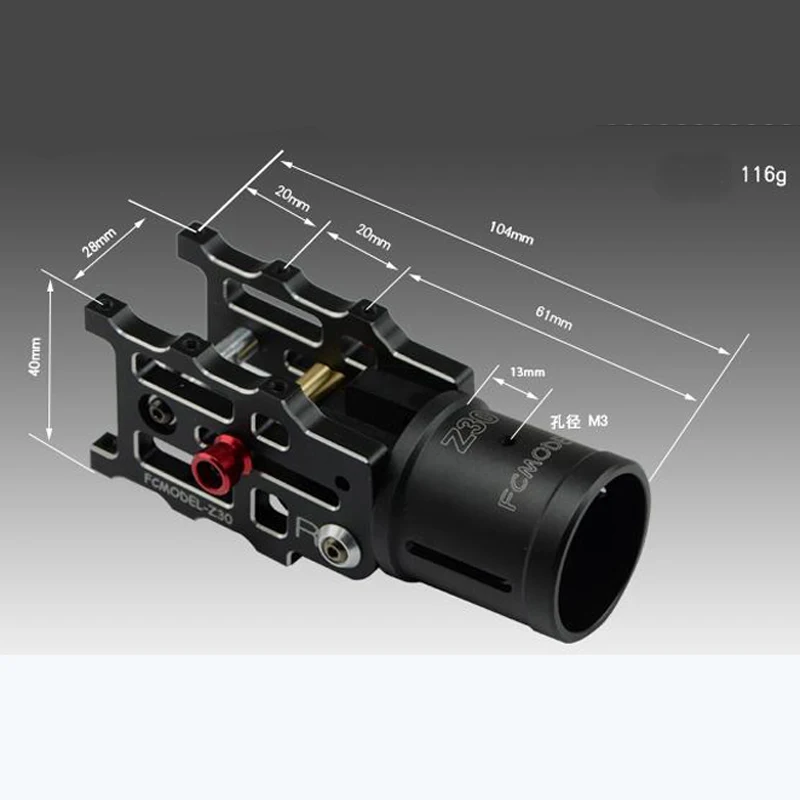 Складной кронштейн Yuenhoang Z16MM/Z22MM/Z25MM/Z30MM алюминиевый сплав с ЧПУ для