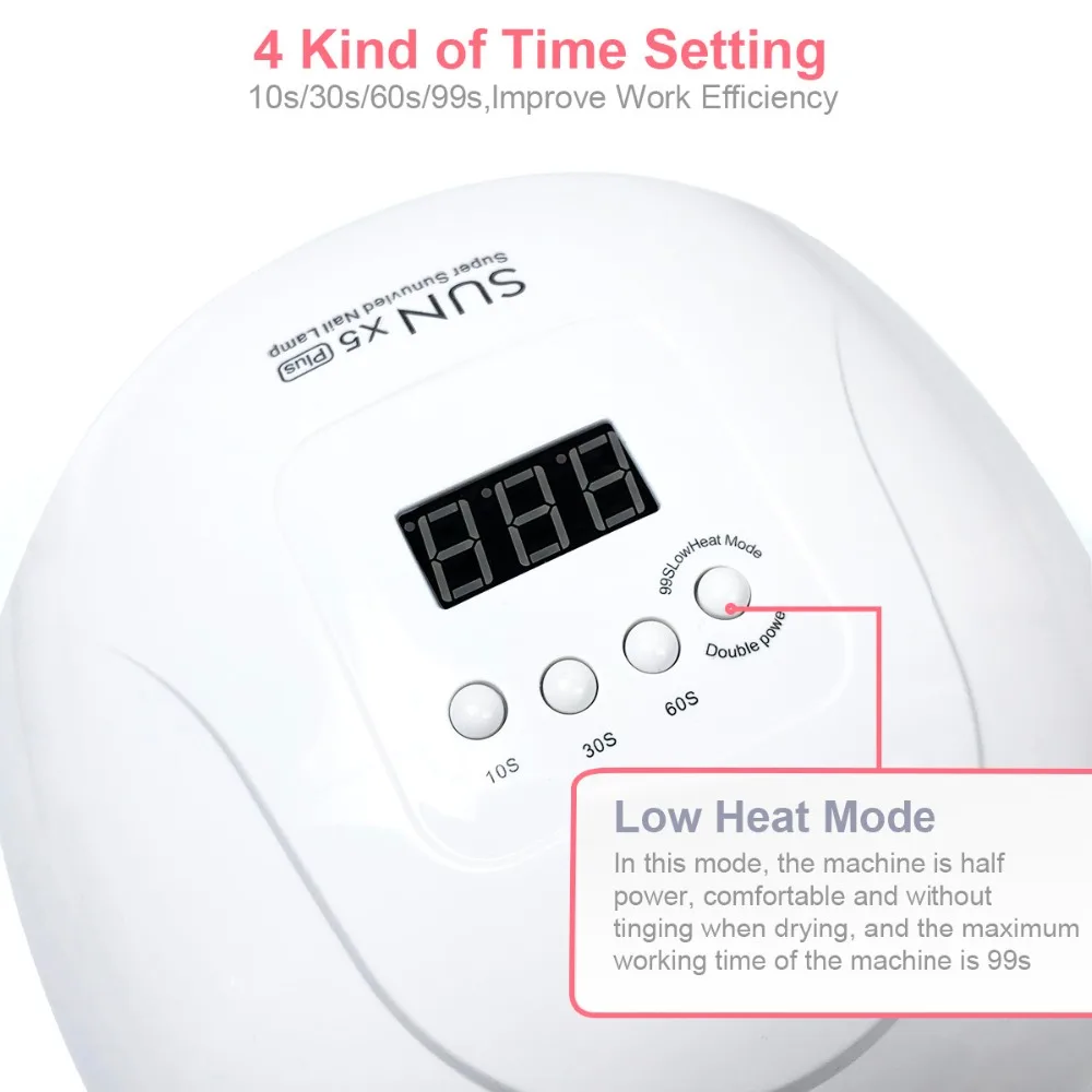 Фирменная Новинка 108 ВТ Сушилка для ногтей УФ лампа маникюра покрытый меламином