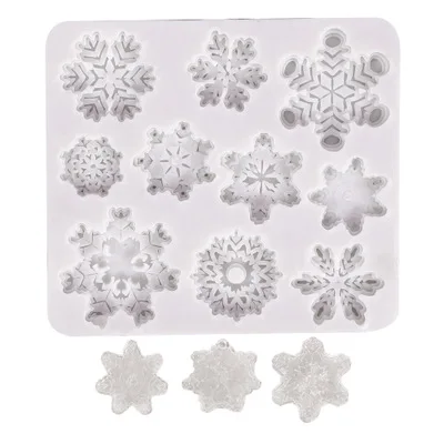 

Silicone Christmas Snowflake Cake Mold Lace Chocolate Party Diy Fondant Baking DIY Cooking Cake Decorating Tools Silicone Mold