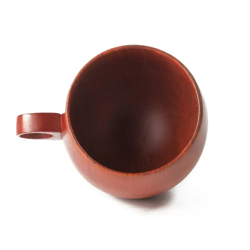 Кофейная чашка чайная из натурального дерева Jujube с ручкой дорожные чашки для