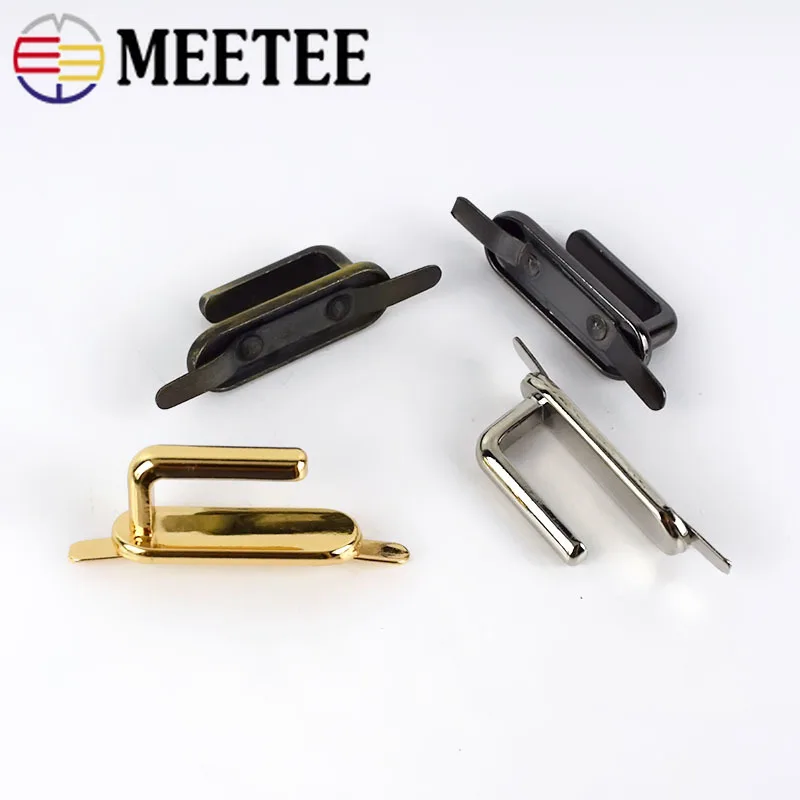 

4/10pc Bag Metal Buckles Handbag Repair Arch Bridge Connector Hanger for Bags Belts Strap DIY LeatherCrafts Hardware Accessories