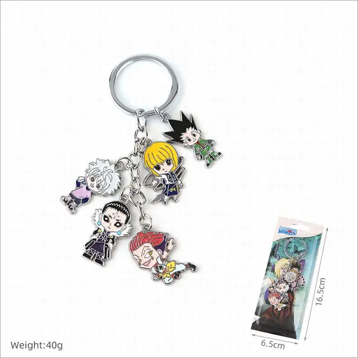 HUNTER X куклы для брелков игрушки HUNTERxHUNTE Gon Freecss Killua Zoldyck Kurapika Leorio Hisoka модель