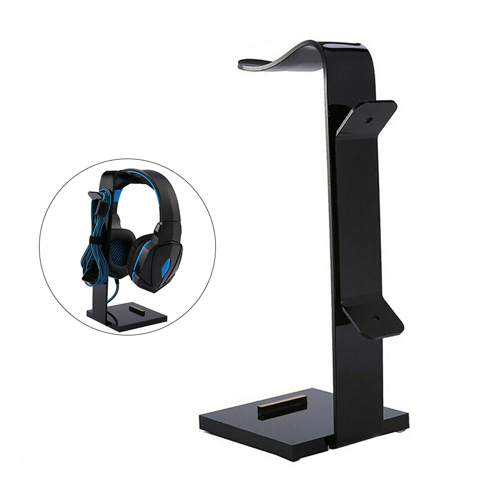 Универсальный держатель для наушников Вешалка настольная подставка полка