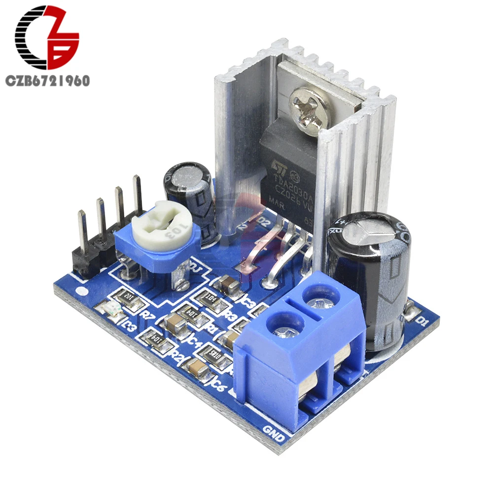 Плата усилителя звука модуль TDA2030A 6 12 В 18 Вт TDA2030|power supply|supply power30a power supply |