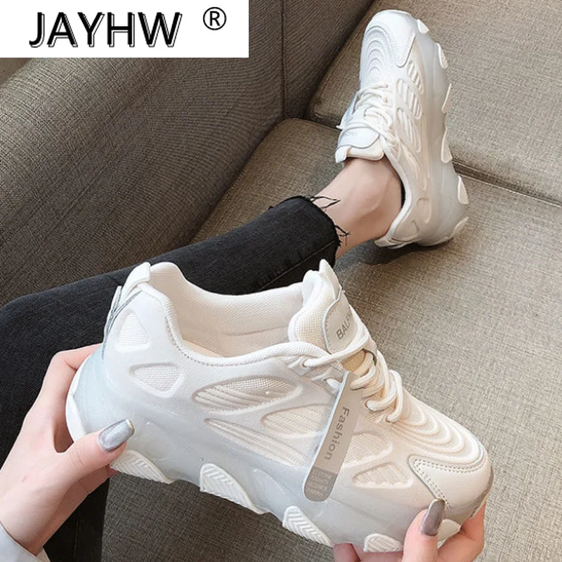 

2021 Fashion Women's Shoes Autumn Women's Lace-up Non-slip Mesh Sneakers Women's Comfortable Breathable Lightweight Casual Shoes