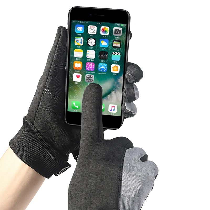 

Велосипедные перчатки для сенсорных экранов, износостойкие теплые перчатки, перчатки с пальцами для езды на мотоцикле, бега, рыбалки, скало...