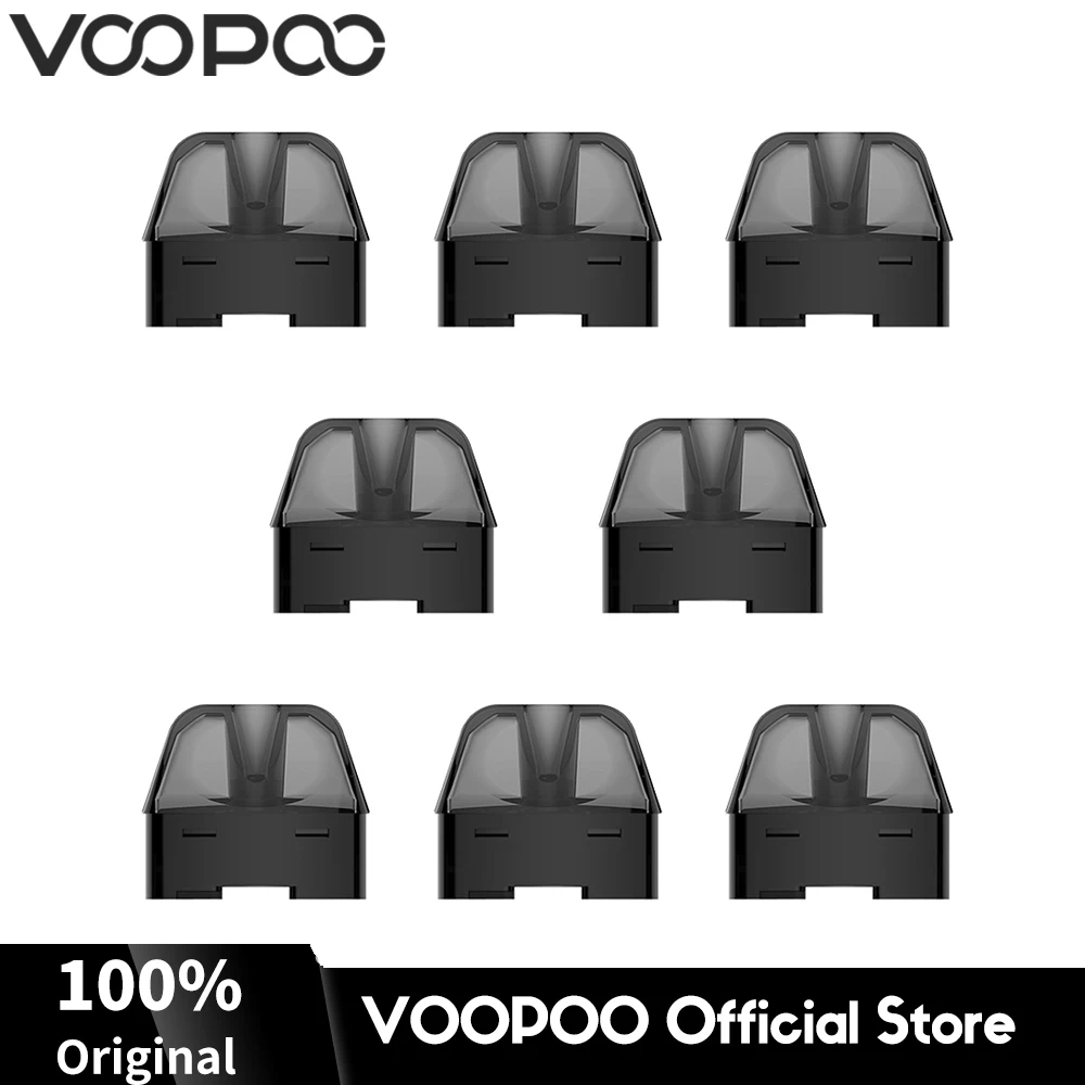 VOOPOO Find Trio Pod картриджи 3 мл/2 мл емкость многоразового использования Find S Trio Pod картридж Электронная замена сигарет Vape испаритель